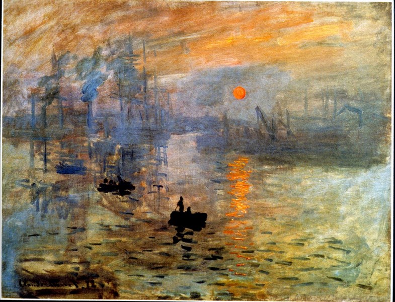 Κλοντ Μονέ : Εντύπωση ανατολή του ήλιου (1872)
